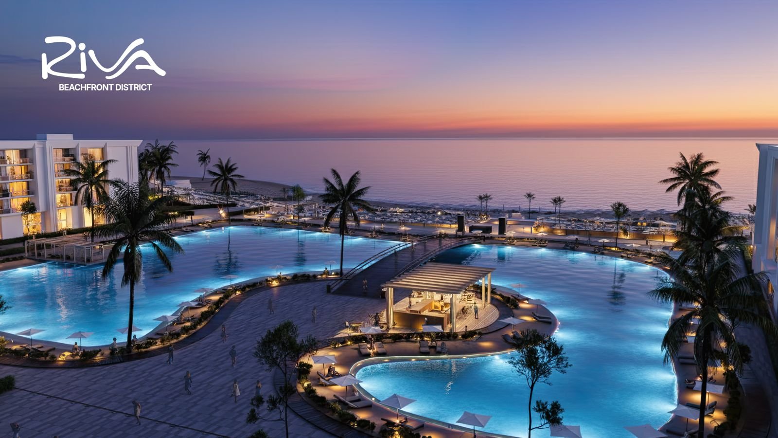 RIVA Hurghada — двухспальные апартаменты у Красного моря — 
