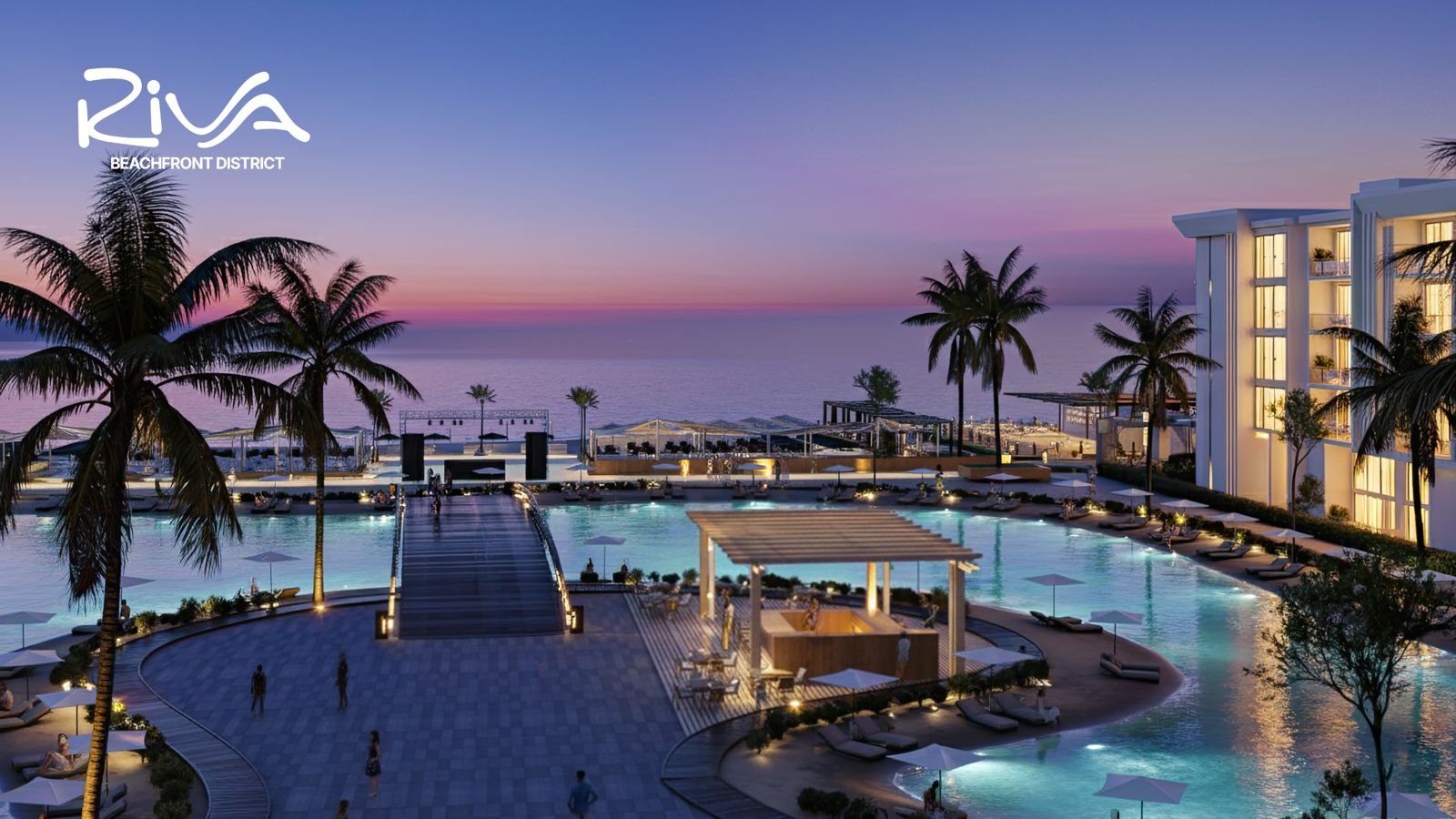 RIVA Hurghada — двухспальные апартаменты у Красного моря — 