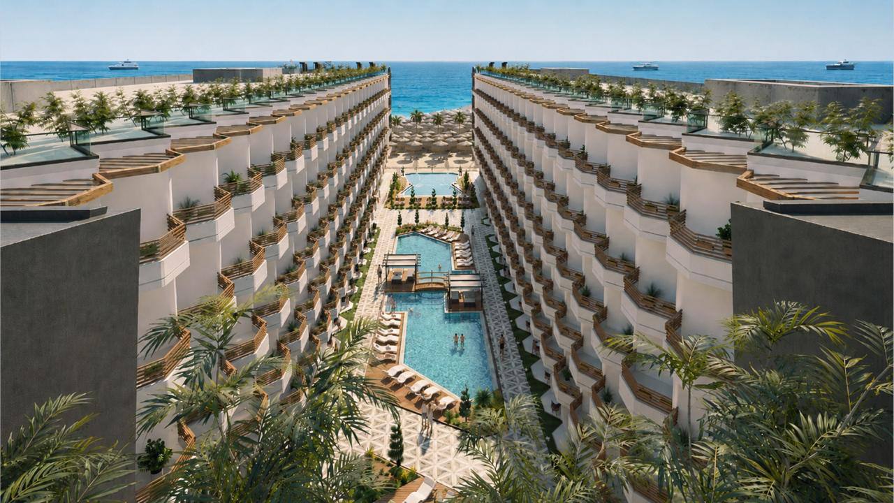 Студия в Amarina Blue Resort с прямым выходом к морю — 