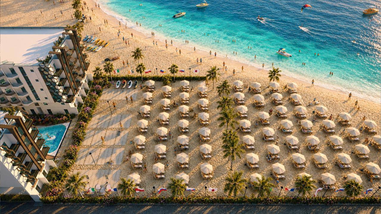 Студия в Amarina Blue Resort с прямым выходом к морю — 